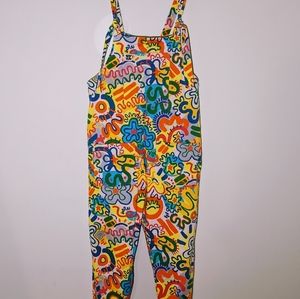 Lucy & Take Deadstock Doodle Dungarees